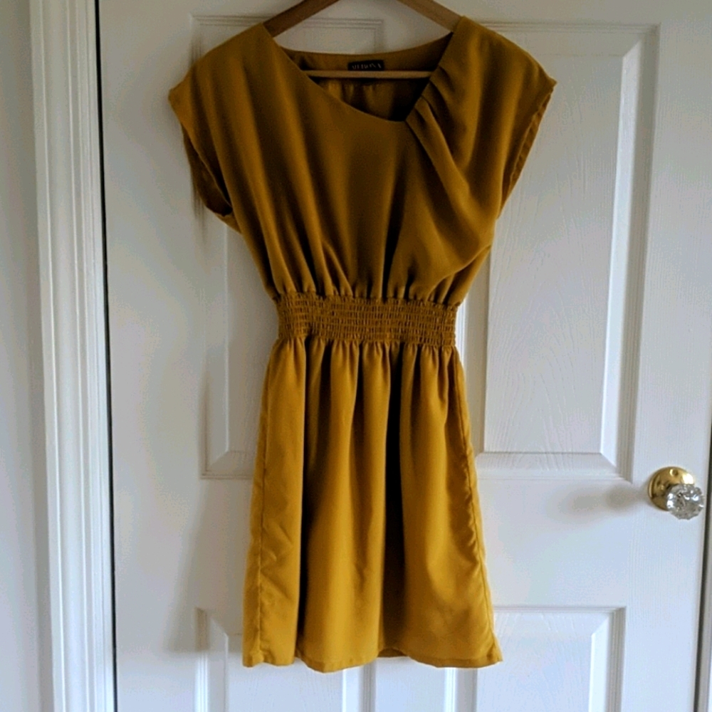 Golden Yellow Dress in XS